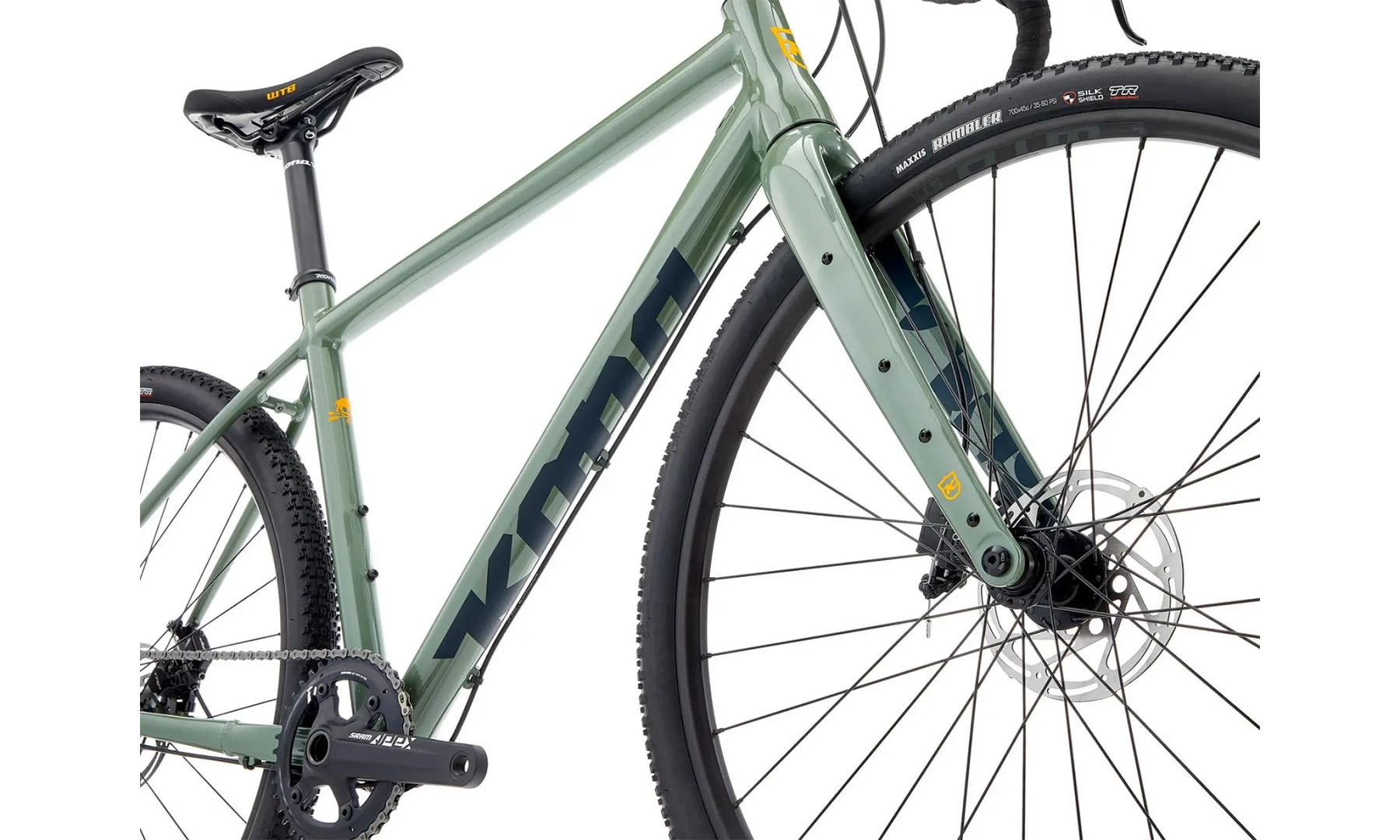 Велосипед гравийный KONA Libre 28" размер рамы XL (56 cm), 2024, зеленый 14