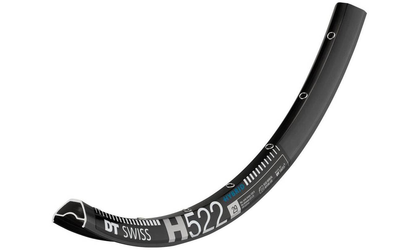 Обод DT Swiss H 522, 29", размер 622×25 мм, 28 отверстий, ниппель Presta, дисковые тормоза, черный 2 Обод DT Swiss H 522, 29", размер 622×25 мм, 28 отверстий, ниппель Presta, дисковые тормоза, черный 2