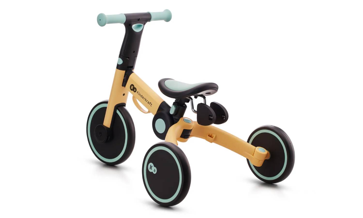 Трехколесный велосипед 3 в 1 Kinderkraft 4TRIKE Sunflower Blue 14 Трехколесный велосипед 3 в 1 Kinderkraft 4TRIKE Sunflower Blue 14