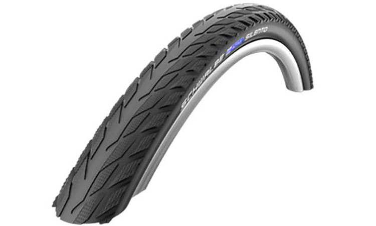 Фотография Покрышка Schwalbe 26x1.75 (47-559) SILENTO HS421 KevlarGuard B/B-SK+RT SBC 50EPI black