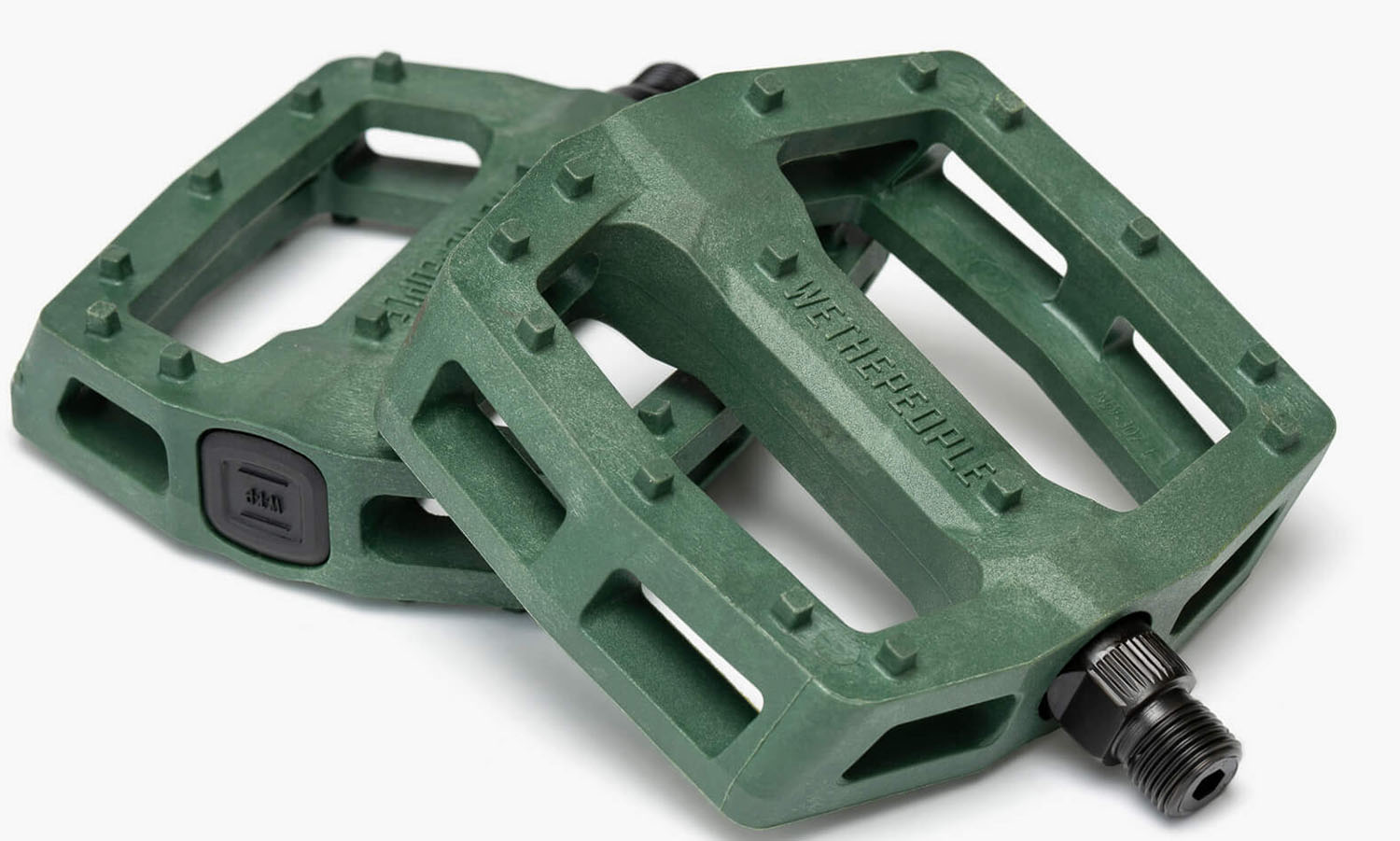 Фотографія Педалі WeThePeople LOGIC nylon/fibreglas 9/16" темно-зелені
