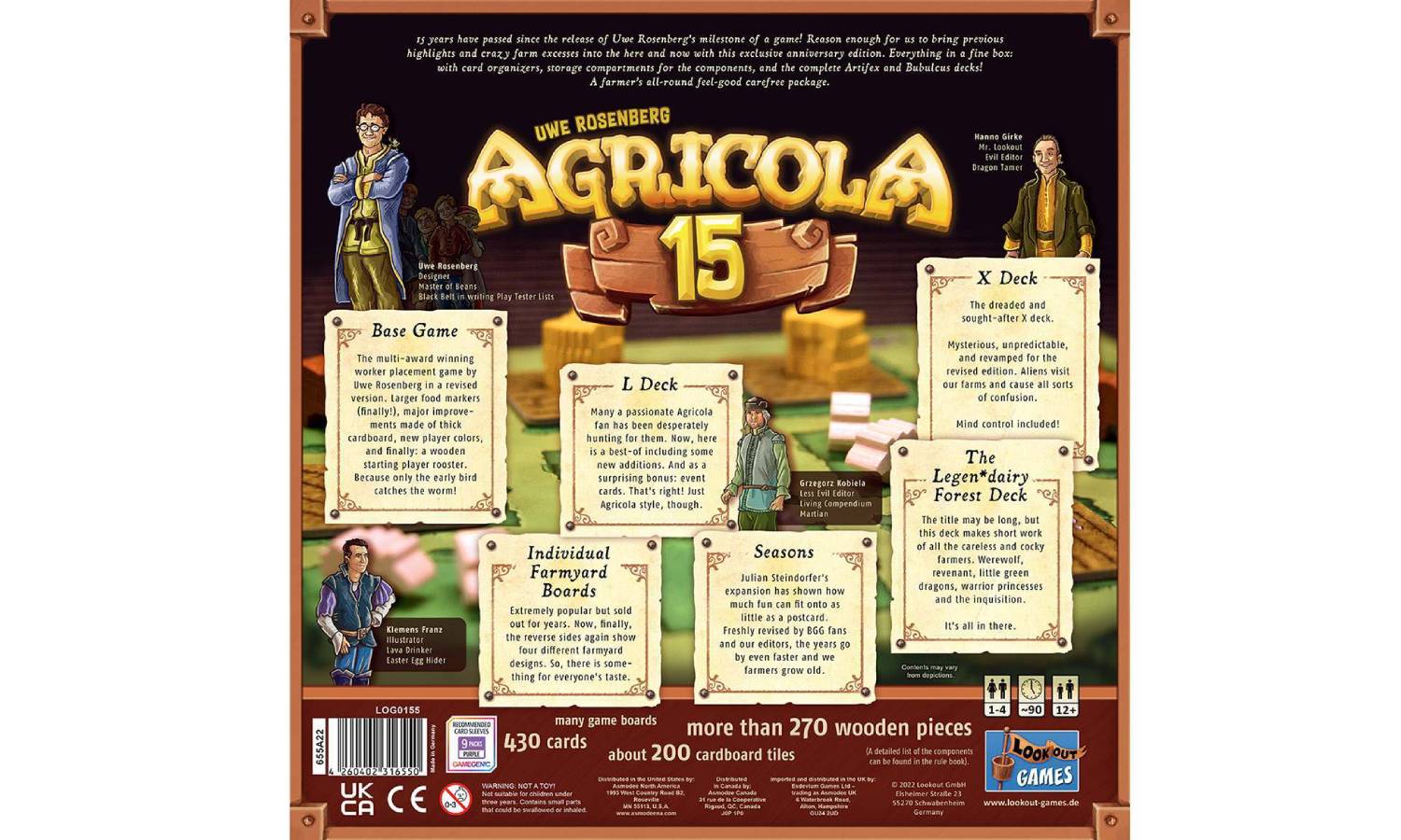 Фотография Настольная игра Agricola 15th Anniversary Box (Агрикола 15 Юбилейное издание) 3