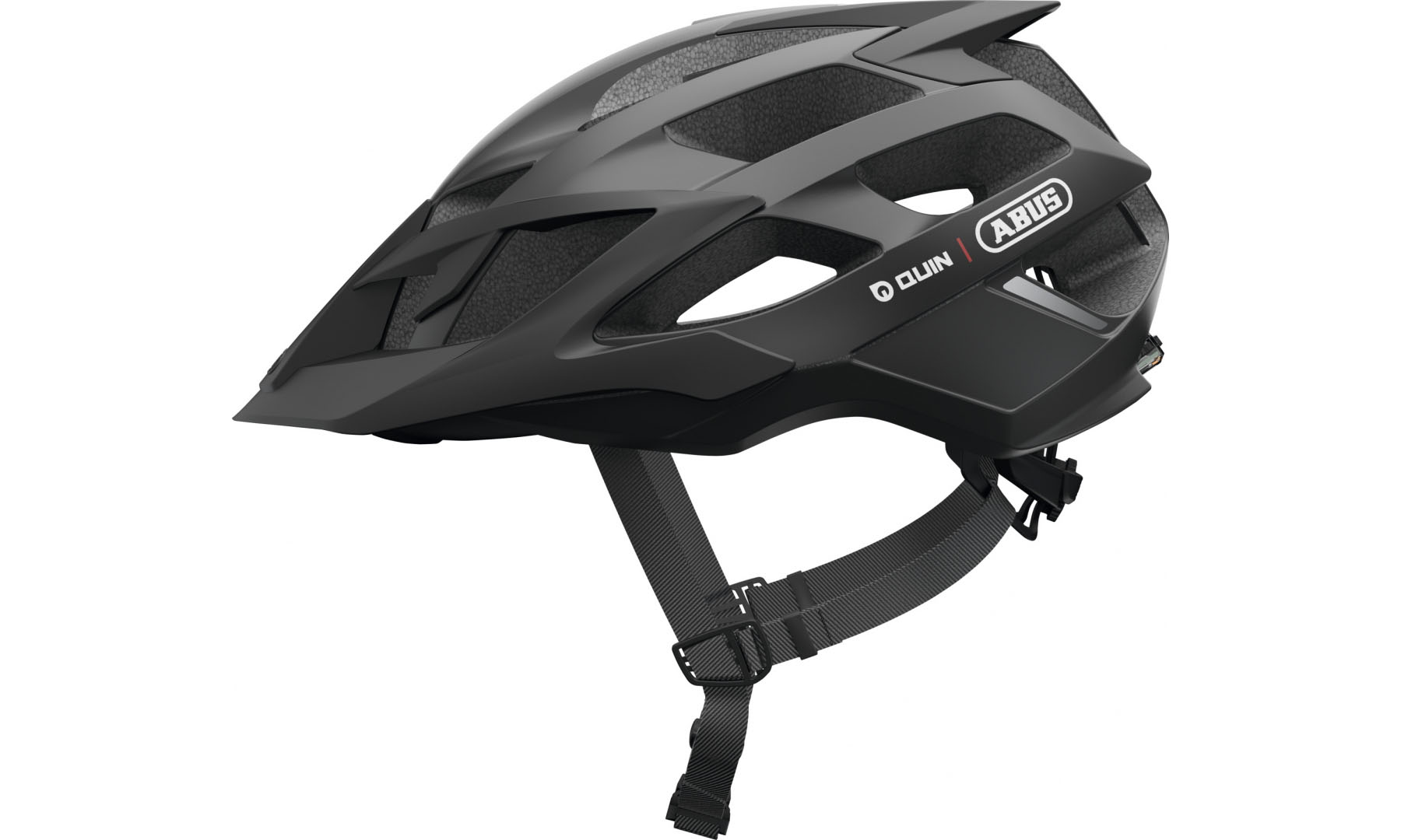 Велошлем спортивный ABUS MOVENTOR QR Velvet Black, размер L (57-61 см), черный 