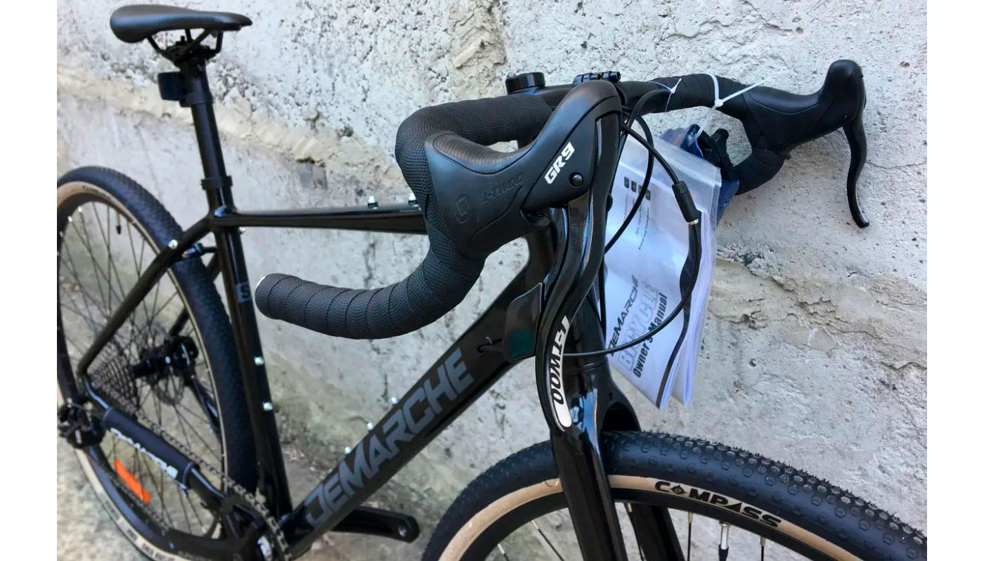 Велосипед DeMARCHE Gravel Stone 1x11 28" розмір М 2022 Чорний 7