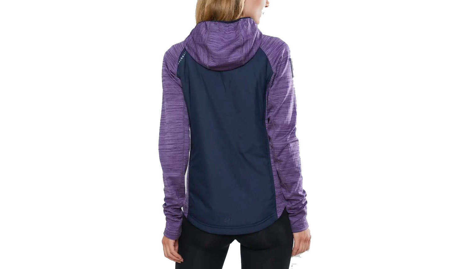 Куртка Craft Polar LT PD Midlayer женская, размер XS, сезон AW 19, сине-фиолетовый 5