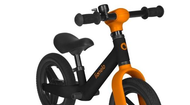 Беговел Lionelo TONI BLACK ORANGE 7