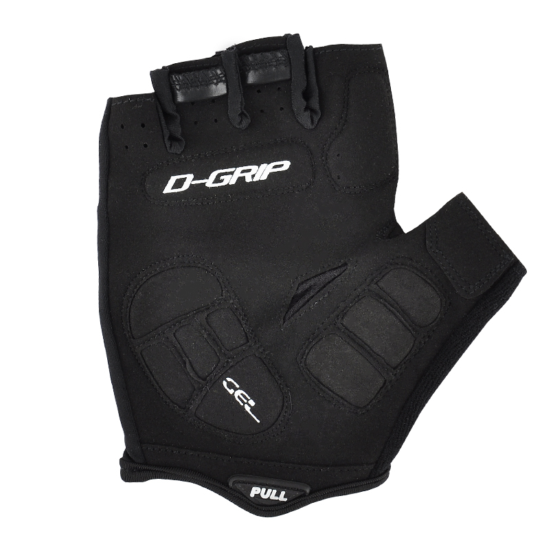 Велоперчатки Grey's, короткие, гелевые вставки, черные XL 3 Велоперчатки Grey's, короткие, гелевые вставки, черные XL 3