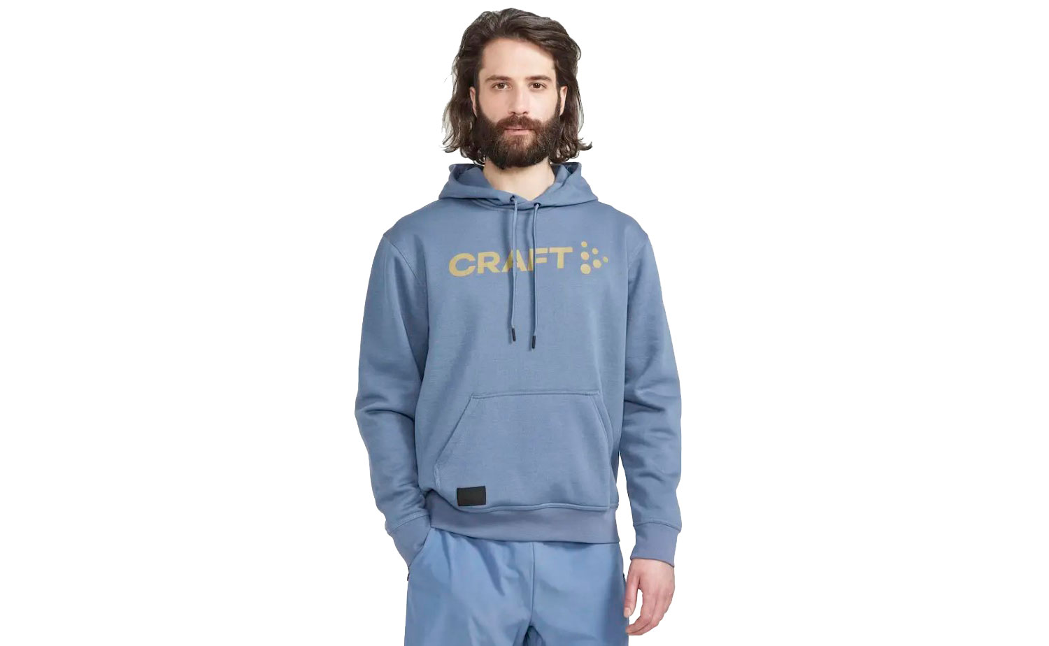 Кофта Craft CORE CRAFT HOOD чоловіча, розмір XXL, сезон AW 22, блакитний 6