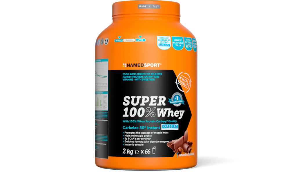 Фотографія Протеїн Namedsport SUPER 100% WHEY Шоколад 2 кг 