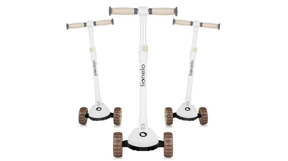 Детский самокат Lionelo FRANKY BEIGE 4