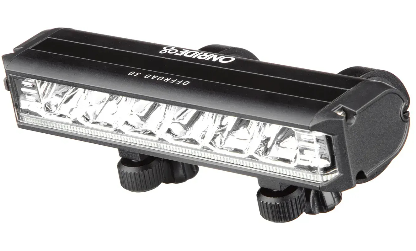 Велосипедная фара ONRIDE Offroad 30 UPD (1400 lm, 4000 mAh, Type-C), алюминиевая Велосипедная фара ONRIDE Offroad 30 UPD (1400 lm, 4000 mAh, Type-C), алюминиевая