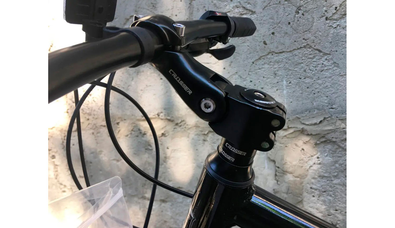 Фотография Велосипед Crosser Tandem Duetto 28" 2021 черный 6
