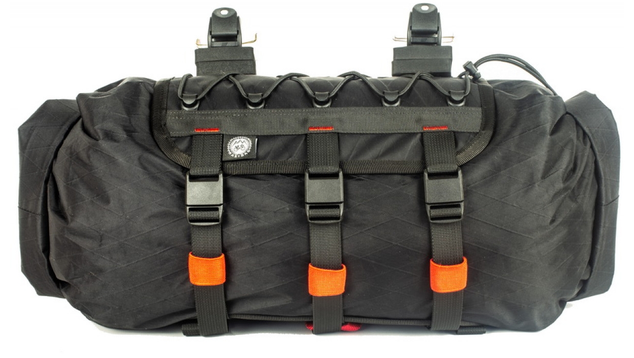Фотографія Нарульна сумка KasyBag Handlebar X-Roll ROAD Black-Black
