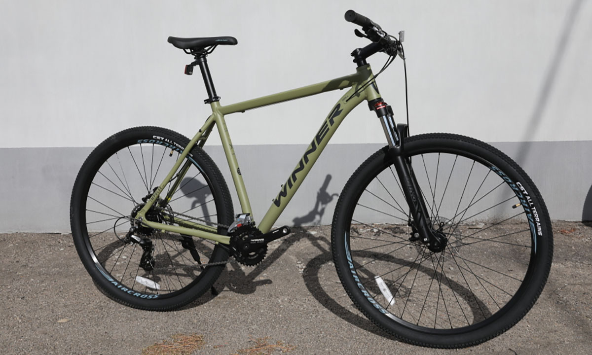 Велосипед Winner IMPULSE 29", рама XL, 2024, хаки (матовый) 5