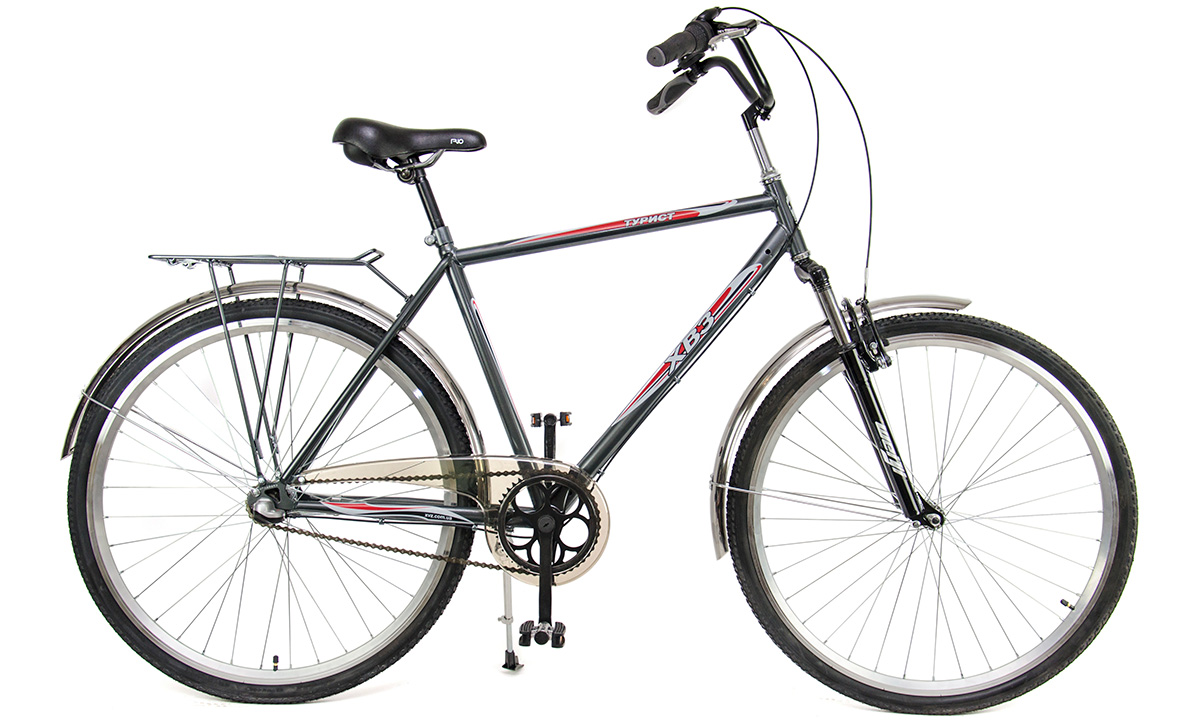 Велосипед дорожный 28" ХВЗ 283 MDA планетарка (2020) 2020 Серый 7