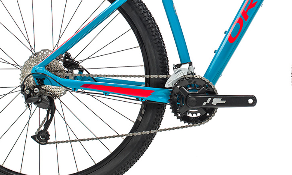 Фотографія Велосипед Orbea MX40 ENT 29" (2021) 2021 Синьо-червоний 4