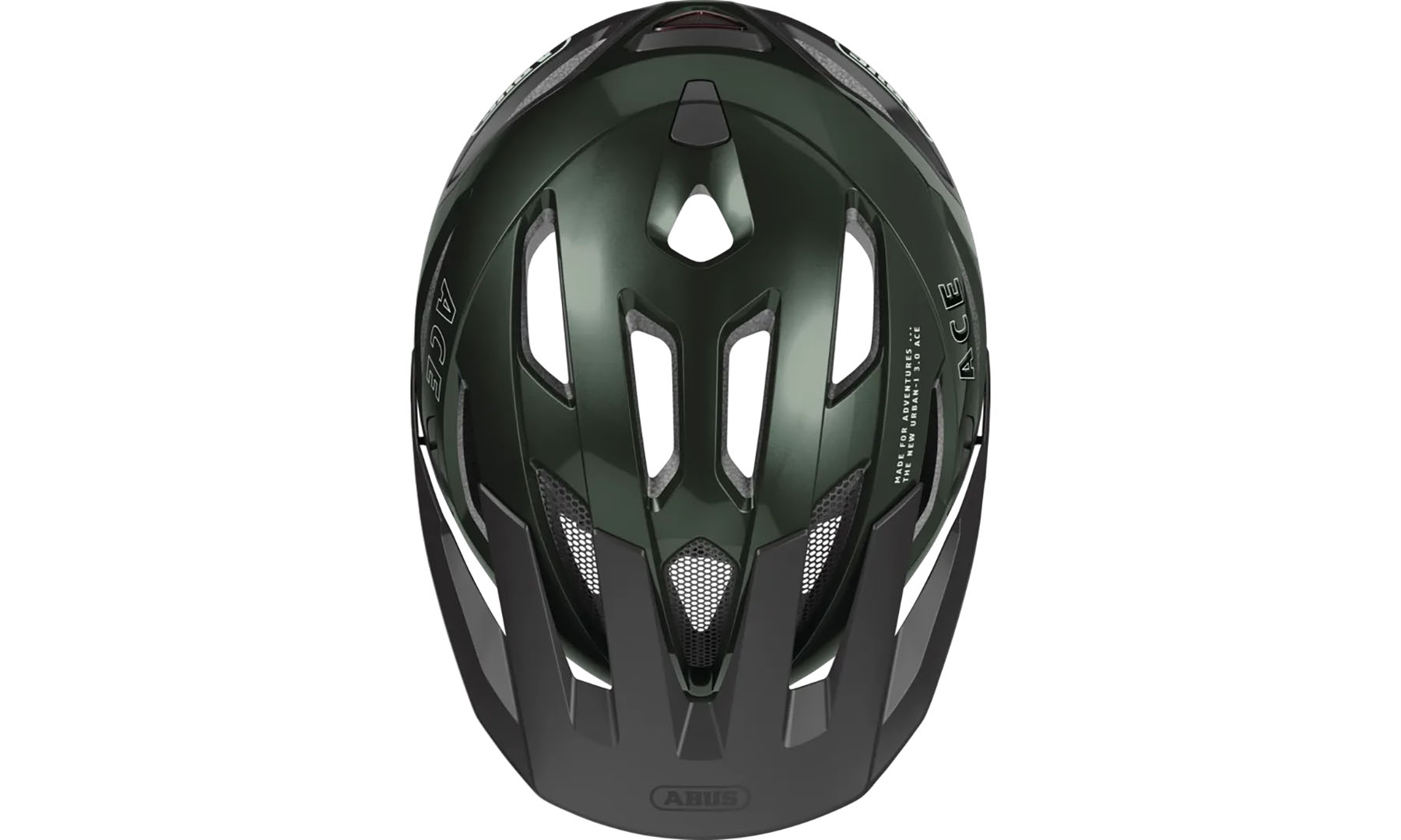 Велошлем ABUS URBAN-I 3.0 ACE moss green, размер L (56-61 см), темно-зеленый 2