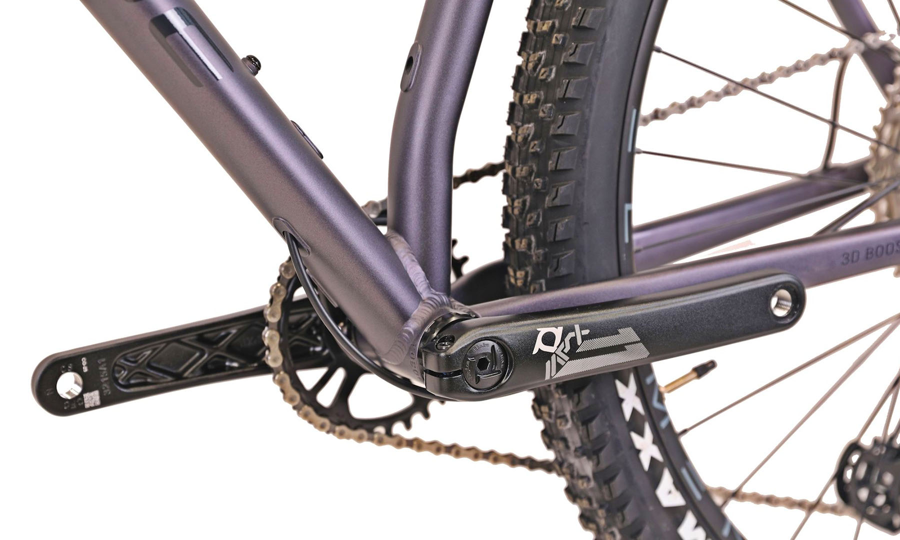 Фотография Велосипед Cyclone ALX 29" размер рамы M 2024 Серый/Фиолетовый (мат) 8