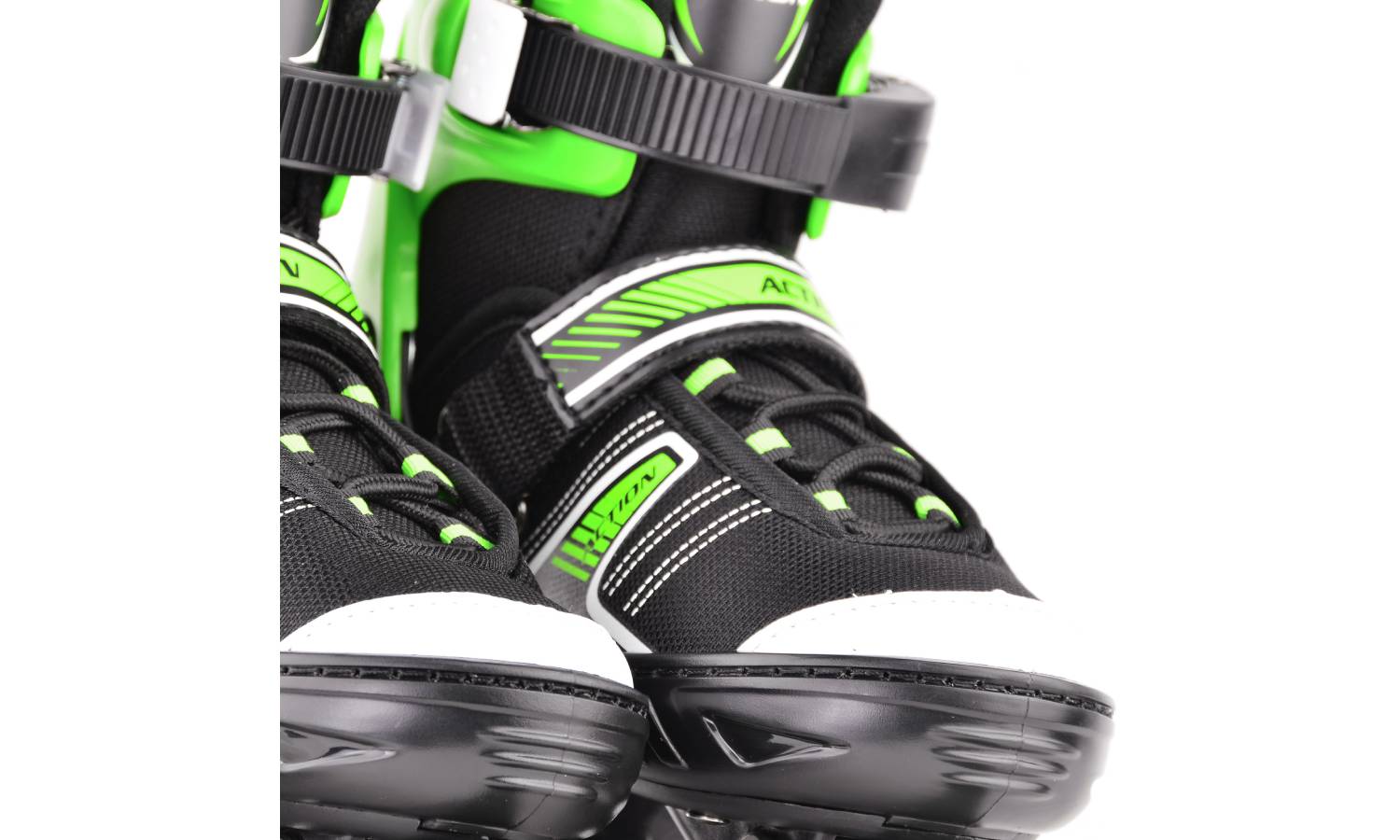 Роликовые коньки Action 2 в 1 Ronny размер 29-32 Green 12