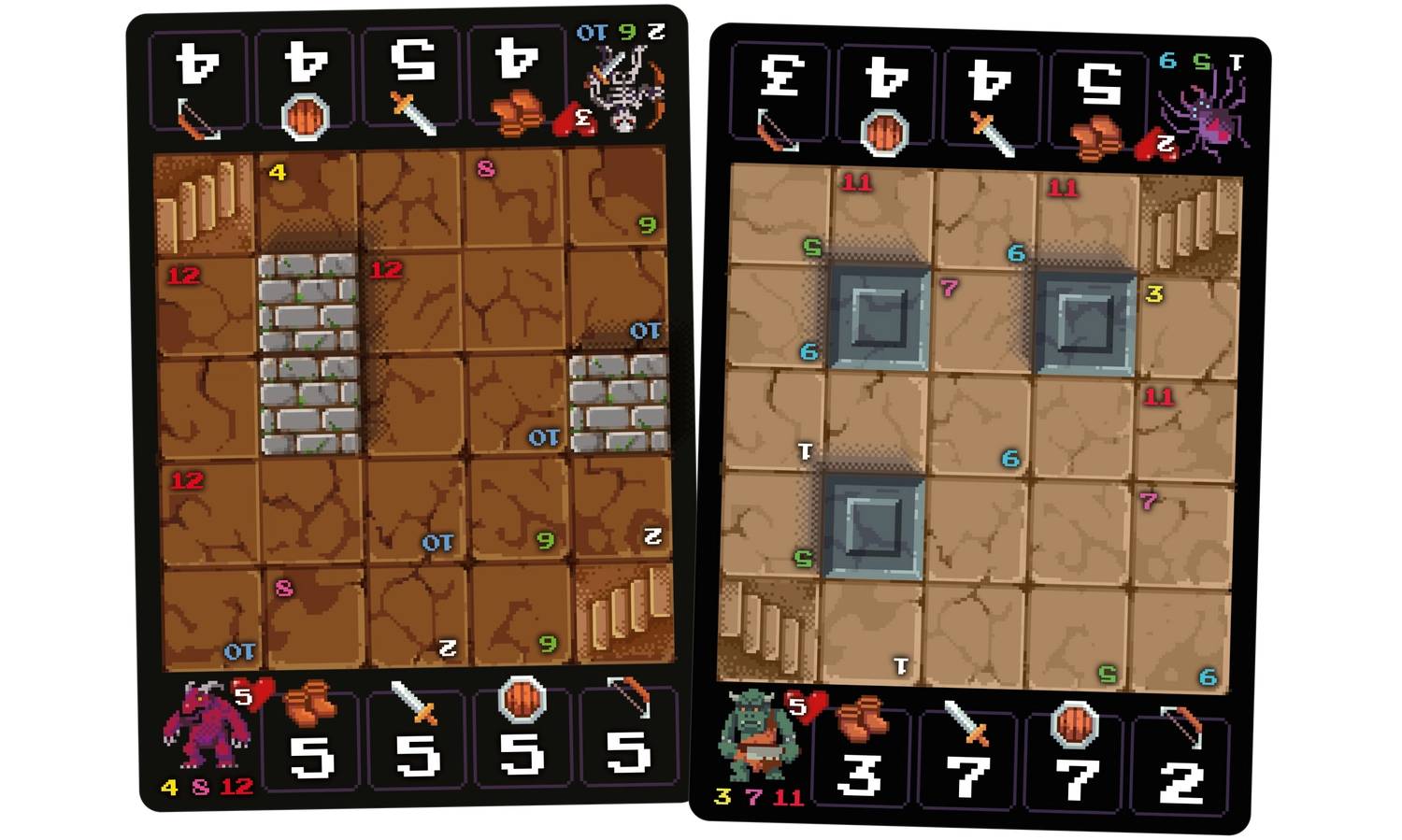 Настольная игра Карманное подземелье (One Card Dungeon) 3