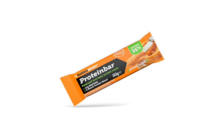 Фотографія Протеїновий батончик 35% Namedsport PROTEINBAR 50 г Арахісова олія