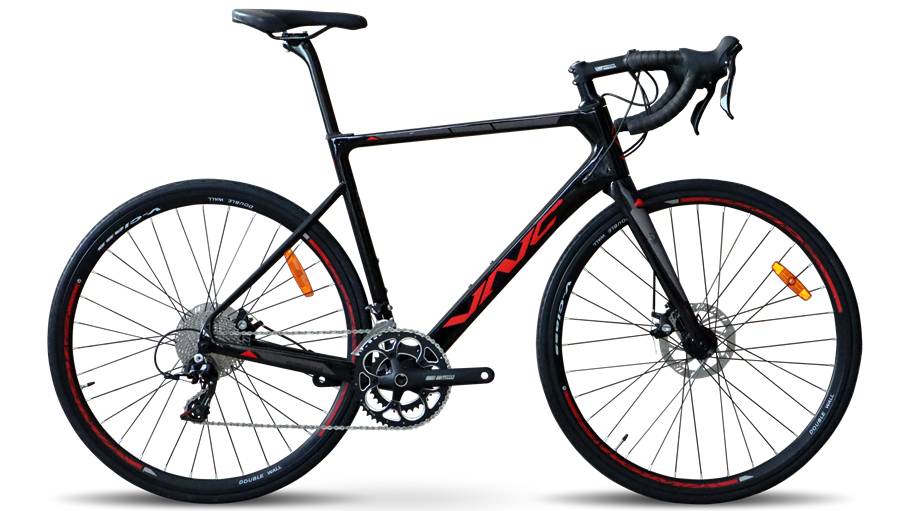 Велосипед VNC TimeRacer Team Ult 28" розмір L рама 54см 2023 Чорно-червоний 3