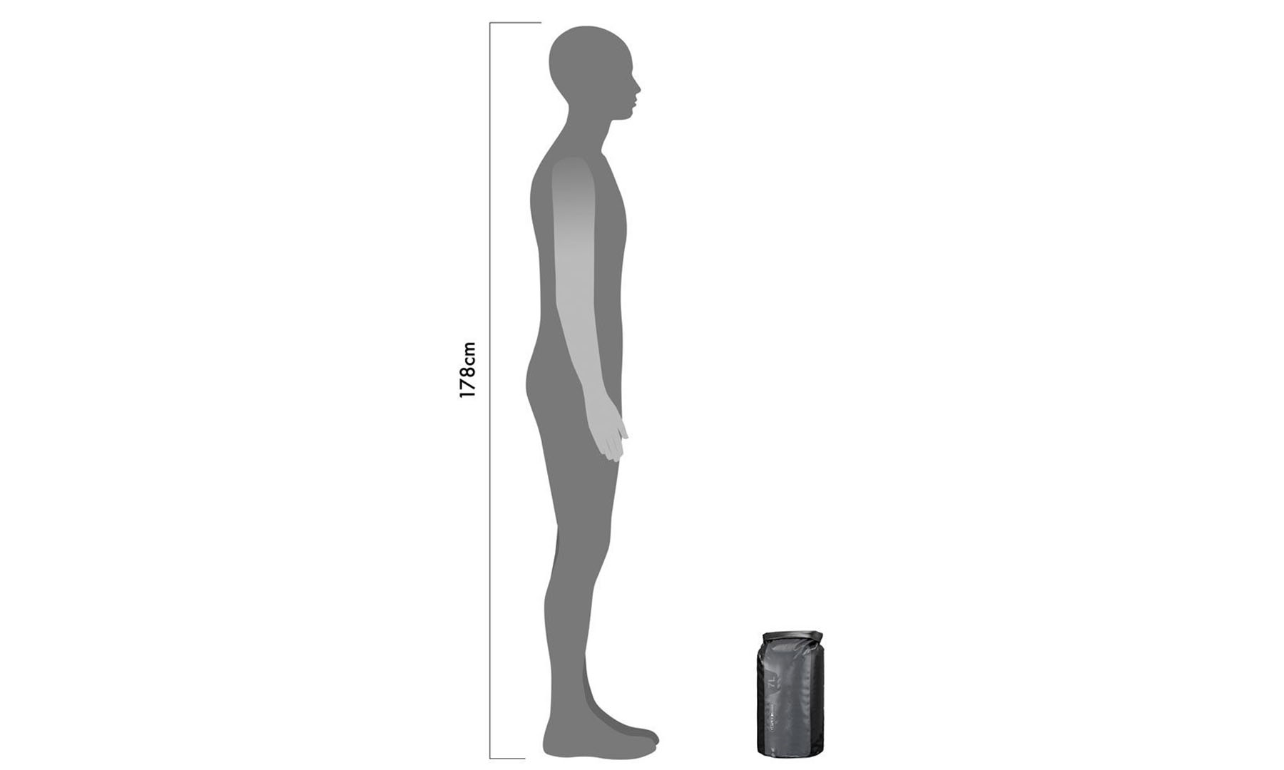 Драйбег Ortlieb Dry Bag PD350 чорно-сірий 7 л 3