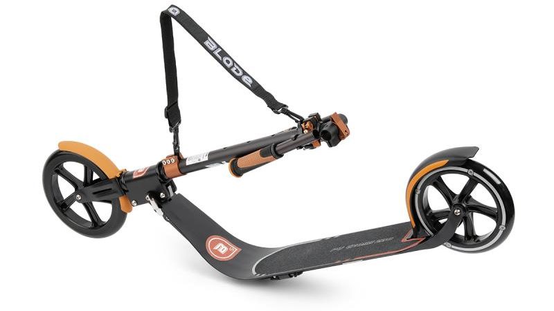 Самокат BLADE Sport PU Cross 230/230 мм черно-коричневый 4 Самокат BLADE Sport PU Cross 230/230 мм черно-коричневый 4