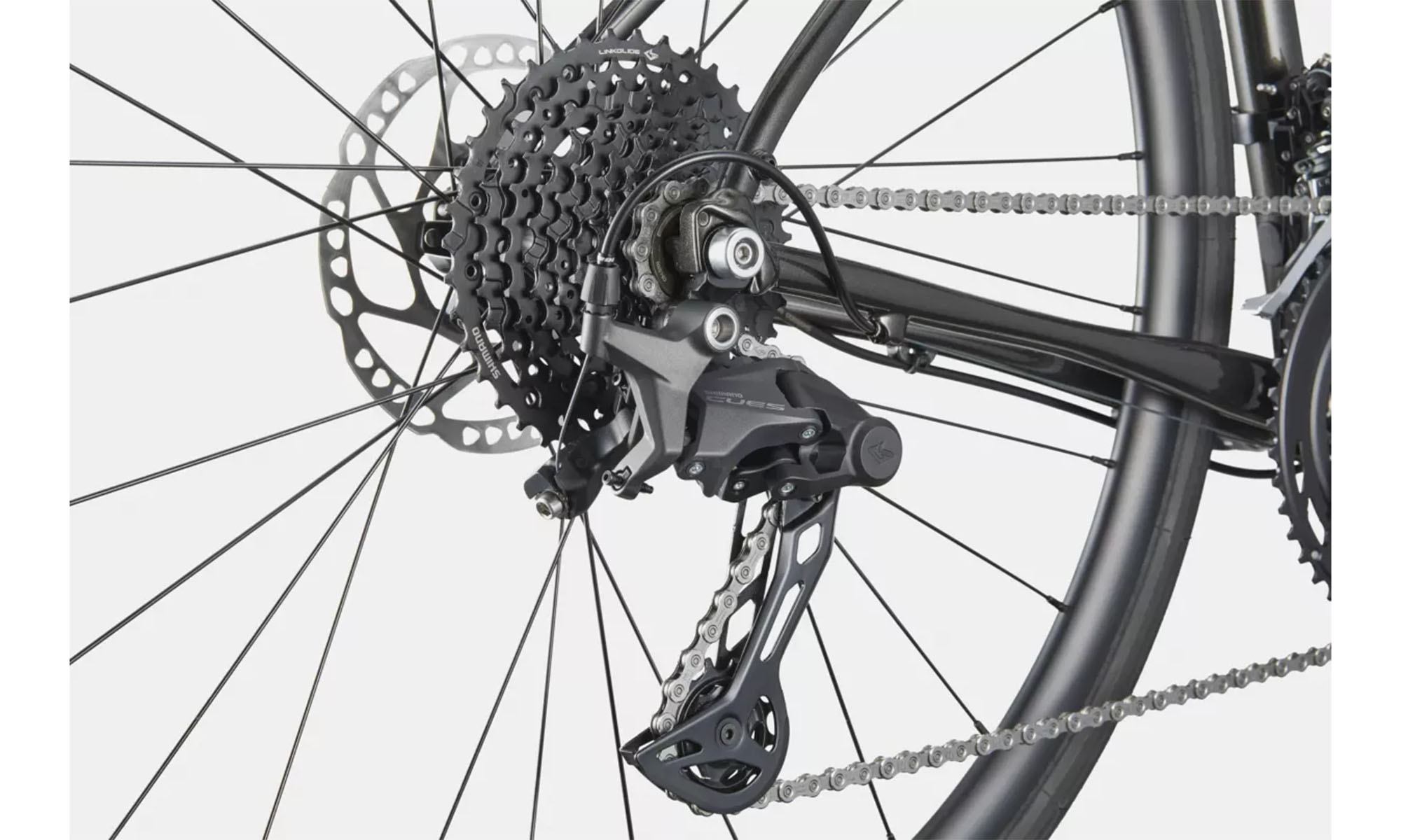 Велосипед Cannondale SYNAPSE 2 28", размер XXS, рама 44см, год 2026, черный 2
