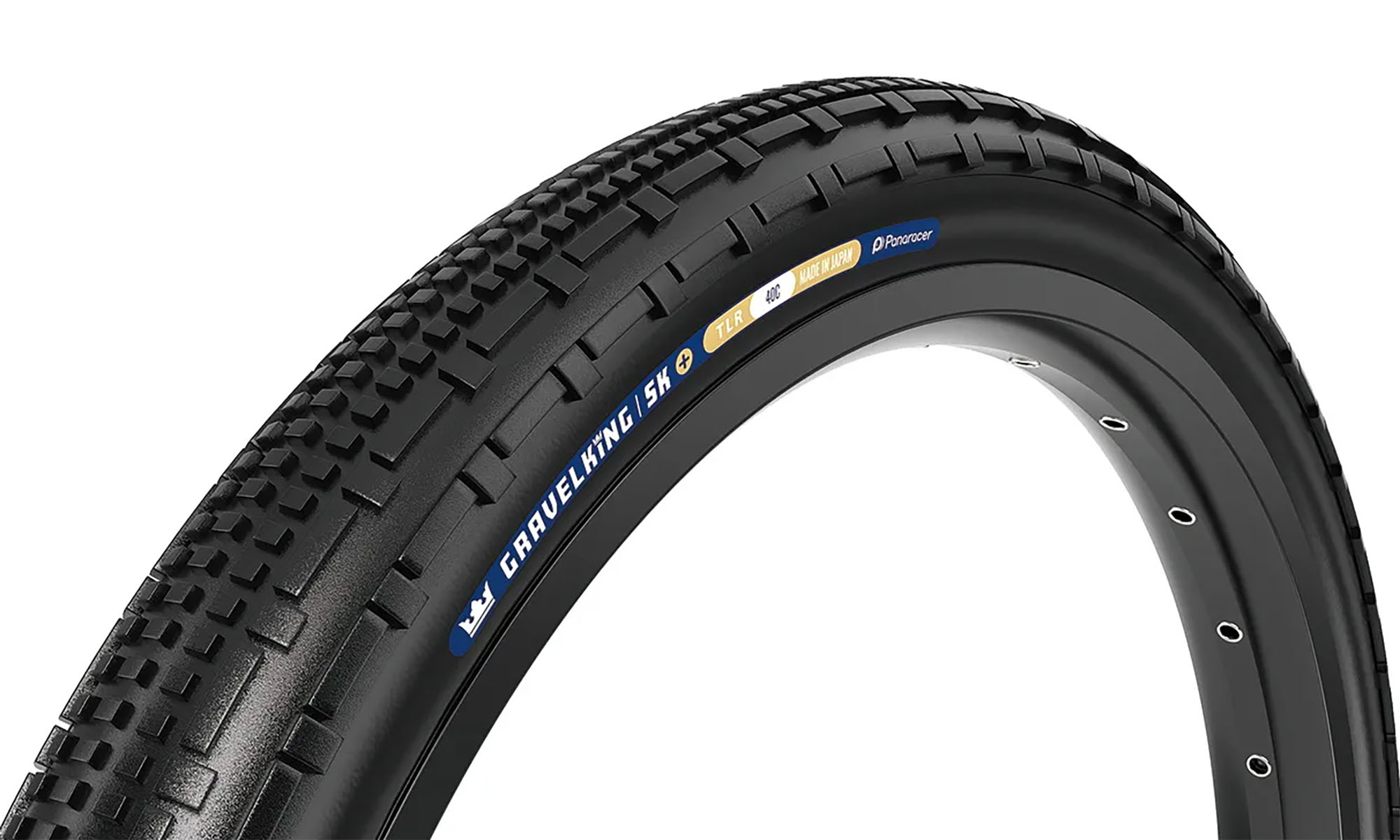 Покрышка Panaracer GRAVELKING SK Plus (Gen 2), 28" 700x45C (45-622), Folding TLR 120TPI, черная 