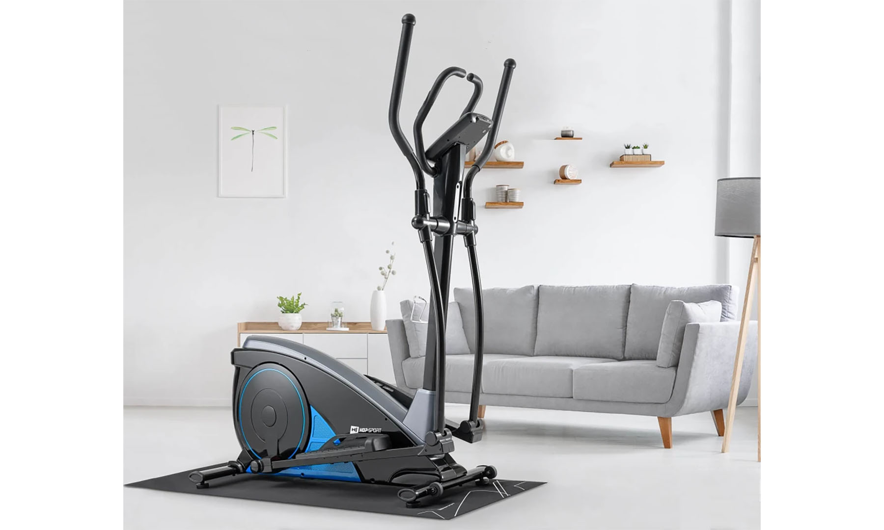 Фотография Орбитрек Hop-Sport HS-060C Blaze iConsole+ Синий 7