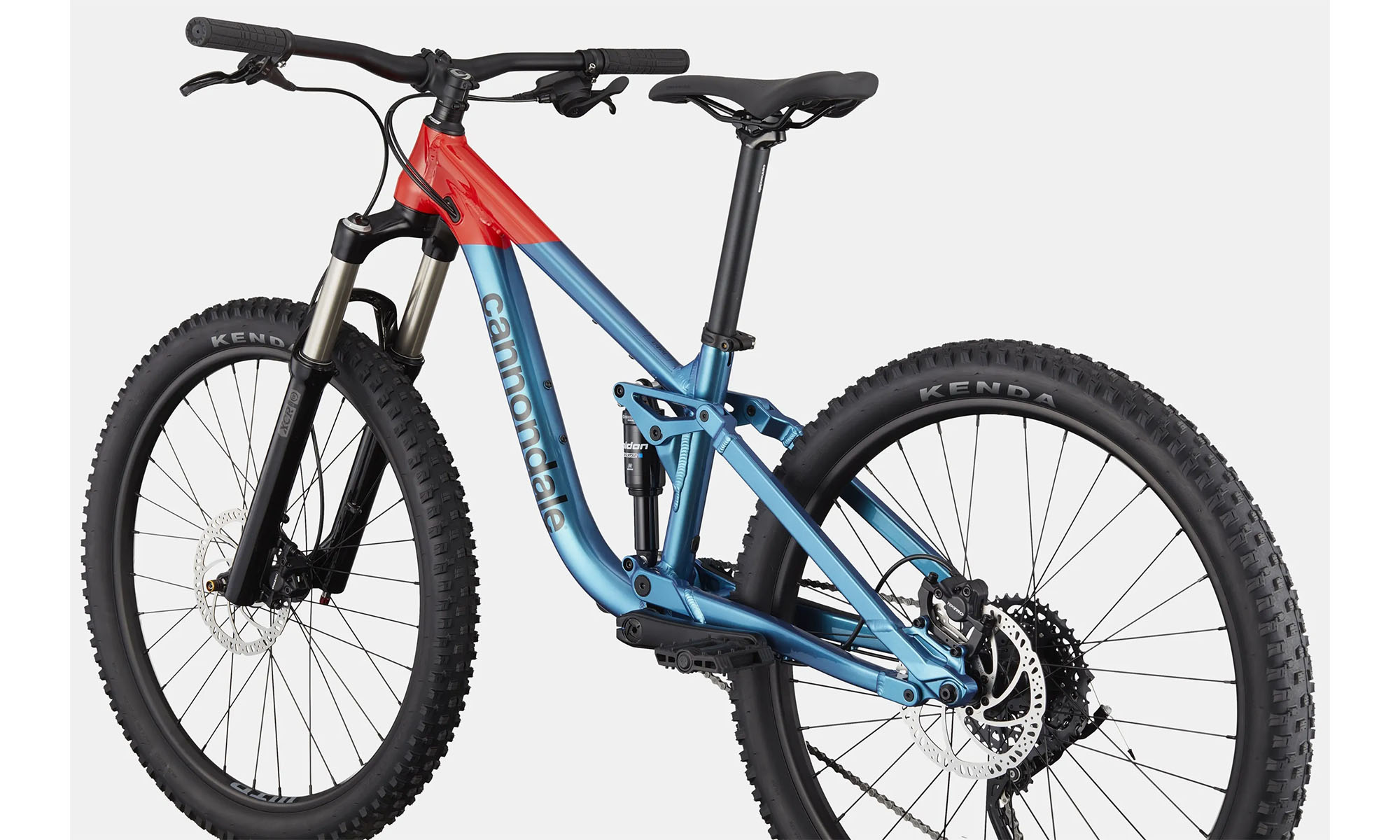 Велосипед Cannondale HABIT OS, 26", One size, 2025 DTE (красно-синий) 5