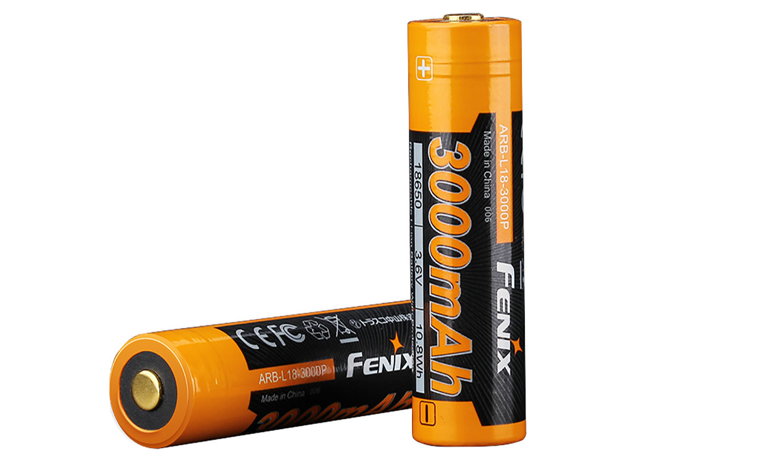 Фотография Аккумулятор 18650 Fenix (3000 mAh) 2