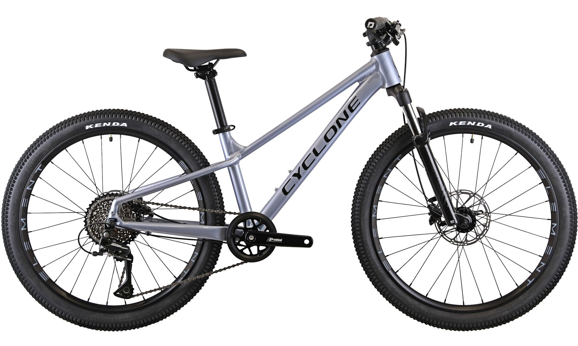 Велосипед CYCLONE DREAM 24", размер XXS, рама 12", год 2026, серый 