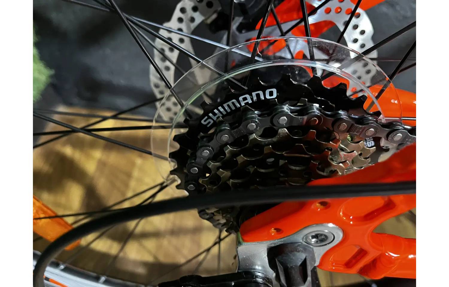Фотография Велосипед Crosser Stream 26" размер S рама 16 2021 Оранжевый 5