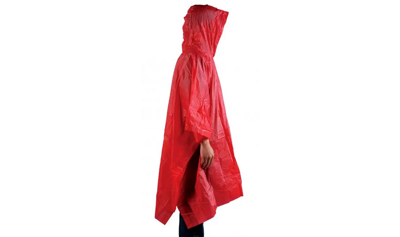 Фотография Пончо AceCamp Vinyl Rain Poncho red