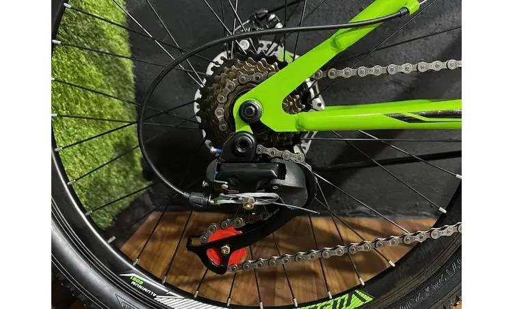 Фотография Велосипед  Viper Extreme D 26" размер XS рама 13 2024 Зеленый 2