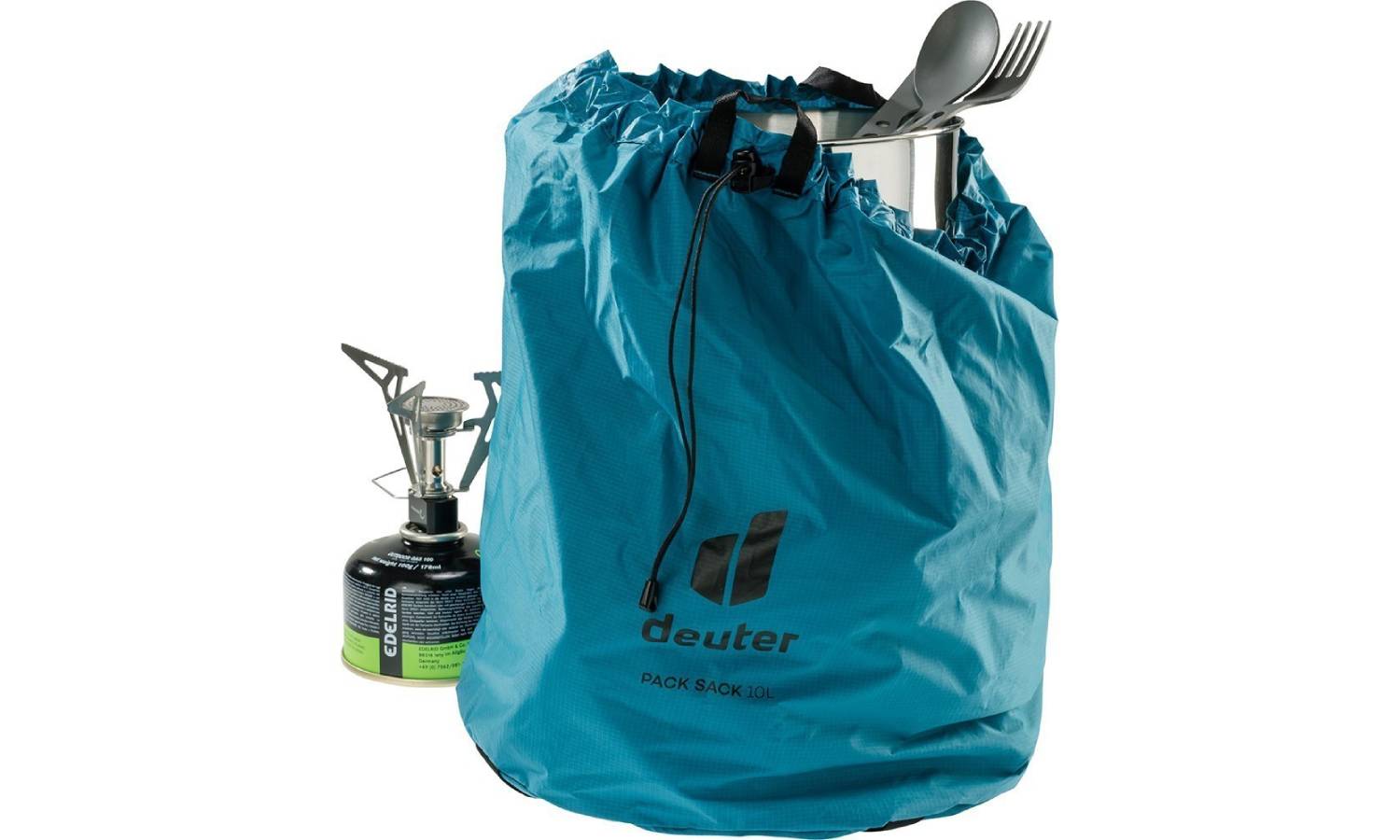 Чехол-мешок DEUTER Pack Sack 10 цвет 3026 petrol 2 Чехол-мешок DEUTER Pack Sack 10 цвет 3026 petrol 2