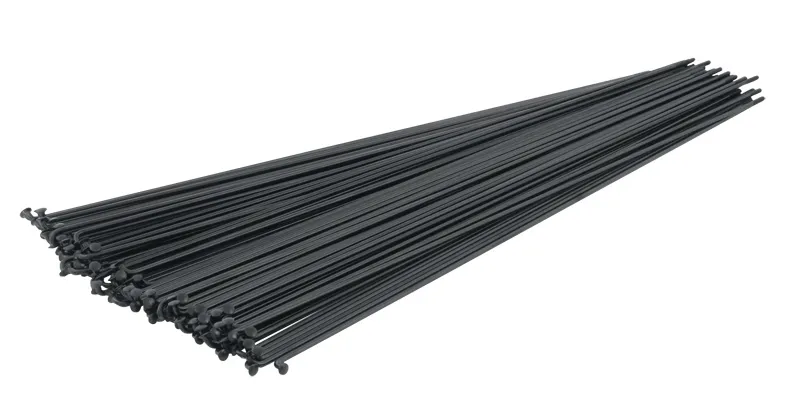 Фотографія Спиця Pillar PSR Standard 288мм 14G, матеріал нержавіючий. сталь Sandvic Т302+, Чорна (72шт в упаковці)