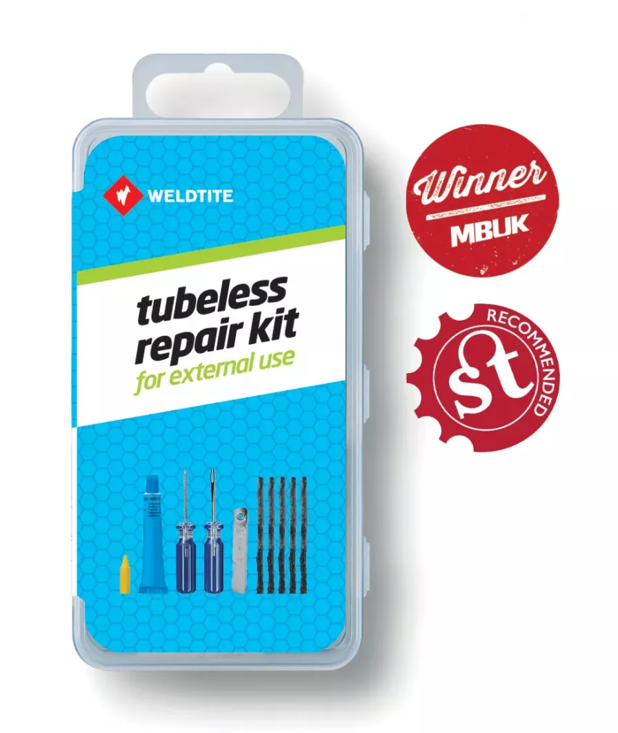 Фотографія Ремкомплект Weldtite 01014 TUBELESS REPAIR KIT, для безкамерних шин (повний)