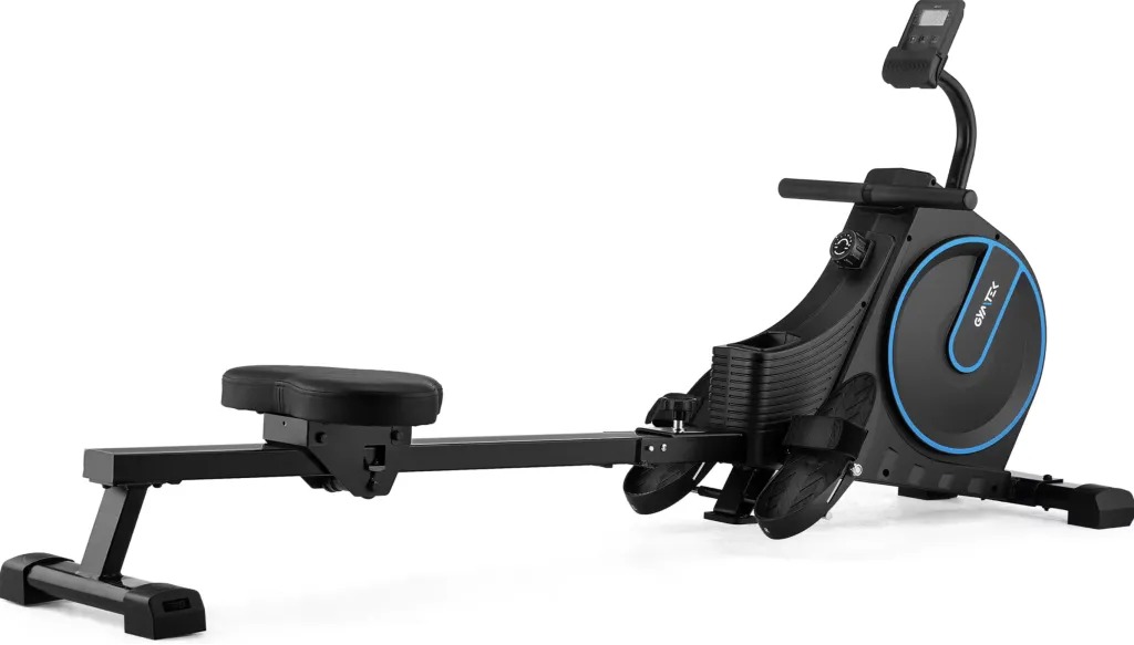 Фотография Гребной тренажер Gymtek XR1000 магнитный синий 4