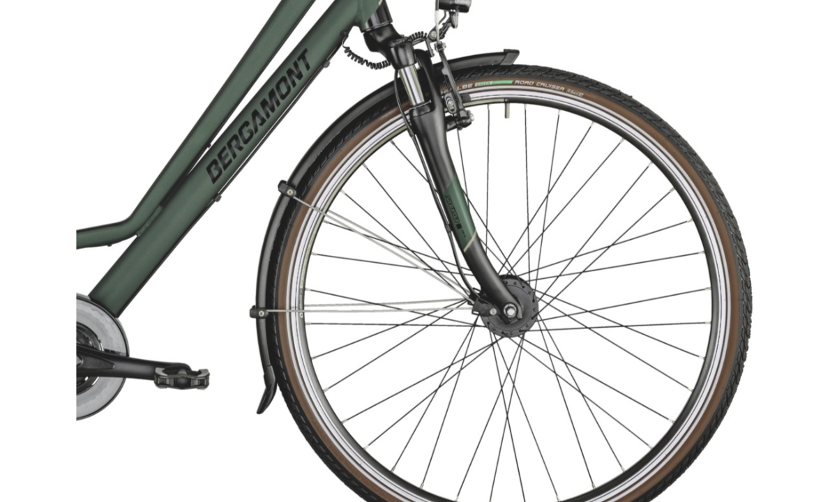 Фотографія Велосипед Bergamont Horizon N7 CB Amsterdam 28" (2021) 2021 Зелений 3