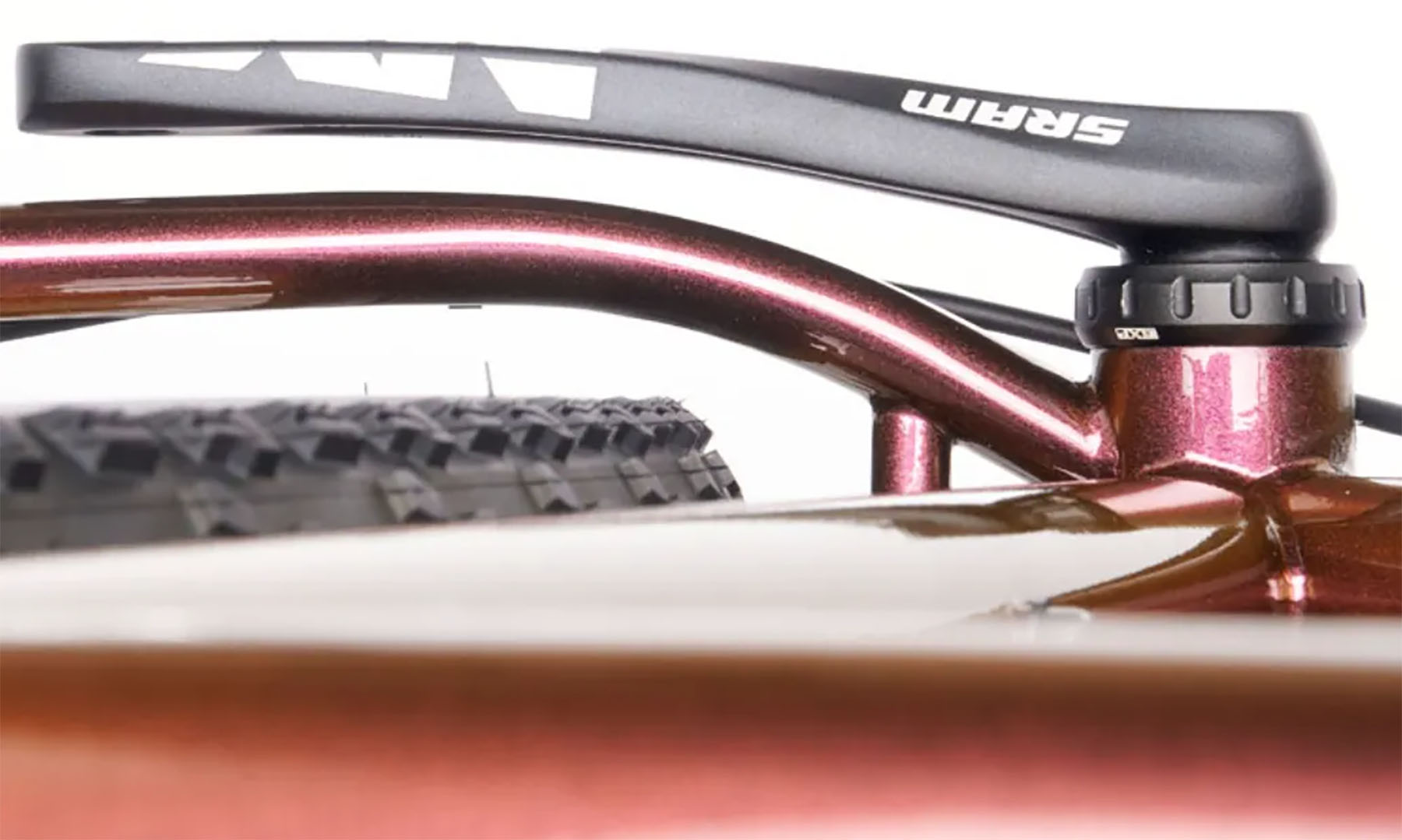 Велосипед гравийный Kona Sutra ULTD 29" размер рамы S (50 см), 2021, Gloss Prism Rust/Purple 6