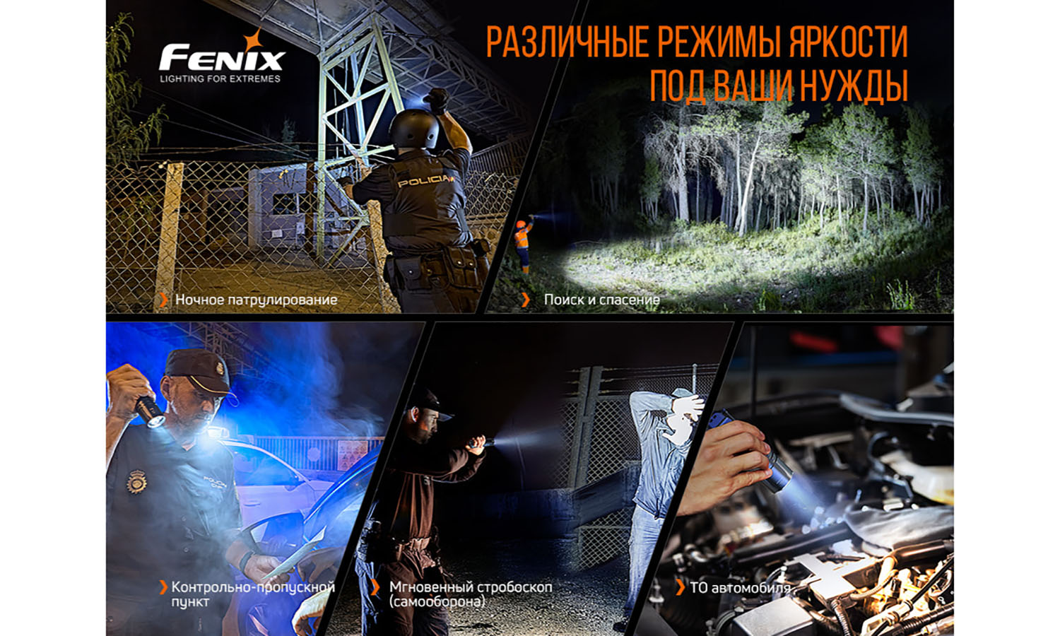 Фонарь ручной Fenix TK35UE V2.0 6