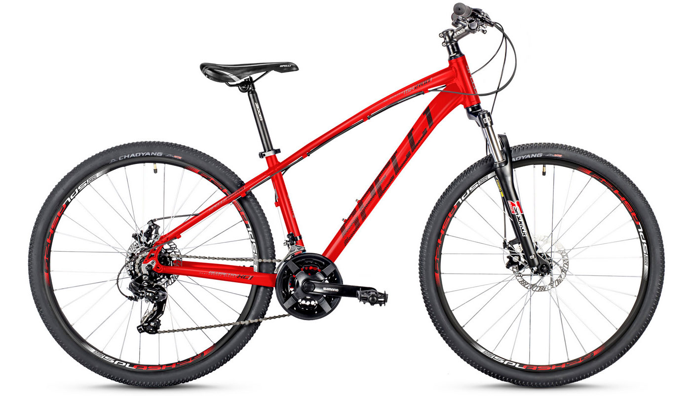 Фотографія Велосипед Spelli SX-2700 29" розмір L рама 19" 2024 Червоний