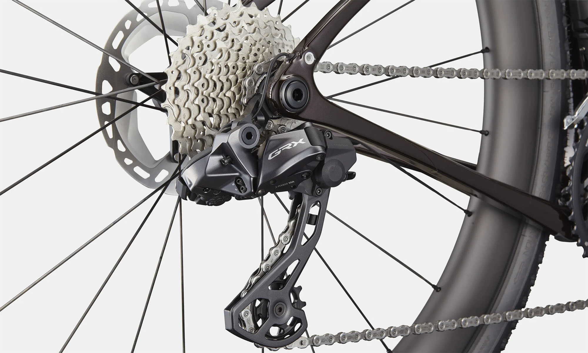 Велосипед Cannondale Topstone Carbon LTD Di2 28", розмір L, рама 56см, рік 2025, темно-сірий 4 Велосипед Cannondale Topstone Carbon LTD Di2 28", розмір L, рама 56см, рік 2025, темно-сірий 4