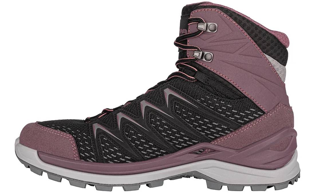 Ботинки женские LOWA Innox Pro GTX MID W black-brown rose размер 41.5 4 Ботинки женские LOWA Innox Pro GTX MID W black-brown rose размер 41.5 4