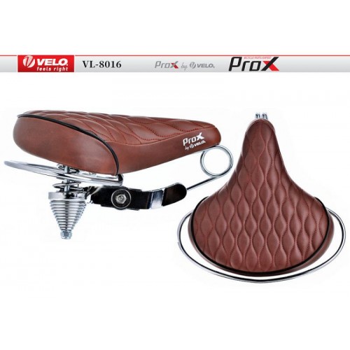 Сідло Velo ProX VL-8016, Коричневий 2 Сідло Velo ProX VL-8016, Коричневий 2