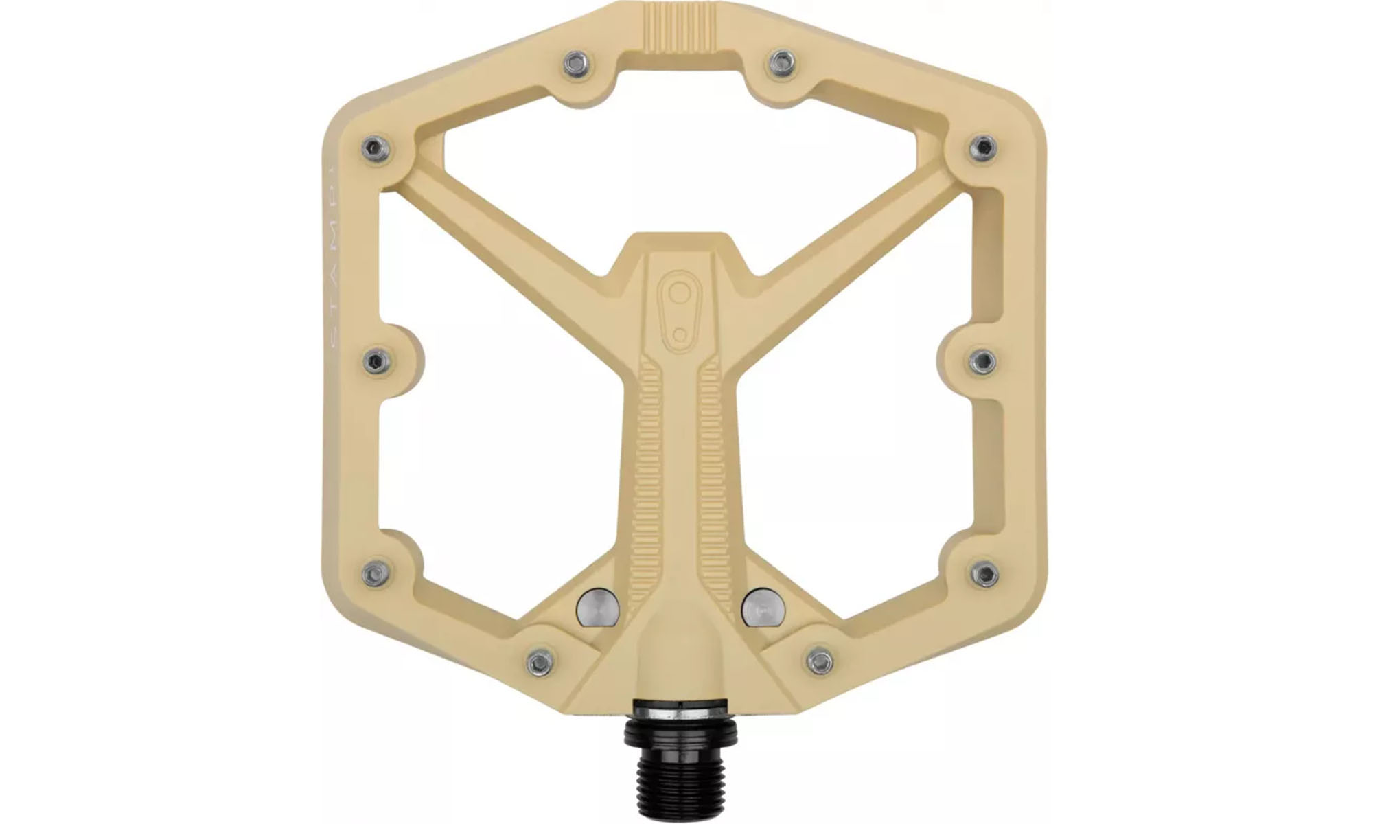 Педалі Crankbrothers STAMP 1 (GEN. 2), розмір L (43-49 eu), бежеві Педалі Crankbrothers STAMP 1 (GEN. 2), розмір L (43-49 eu), бежеві
