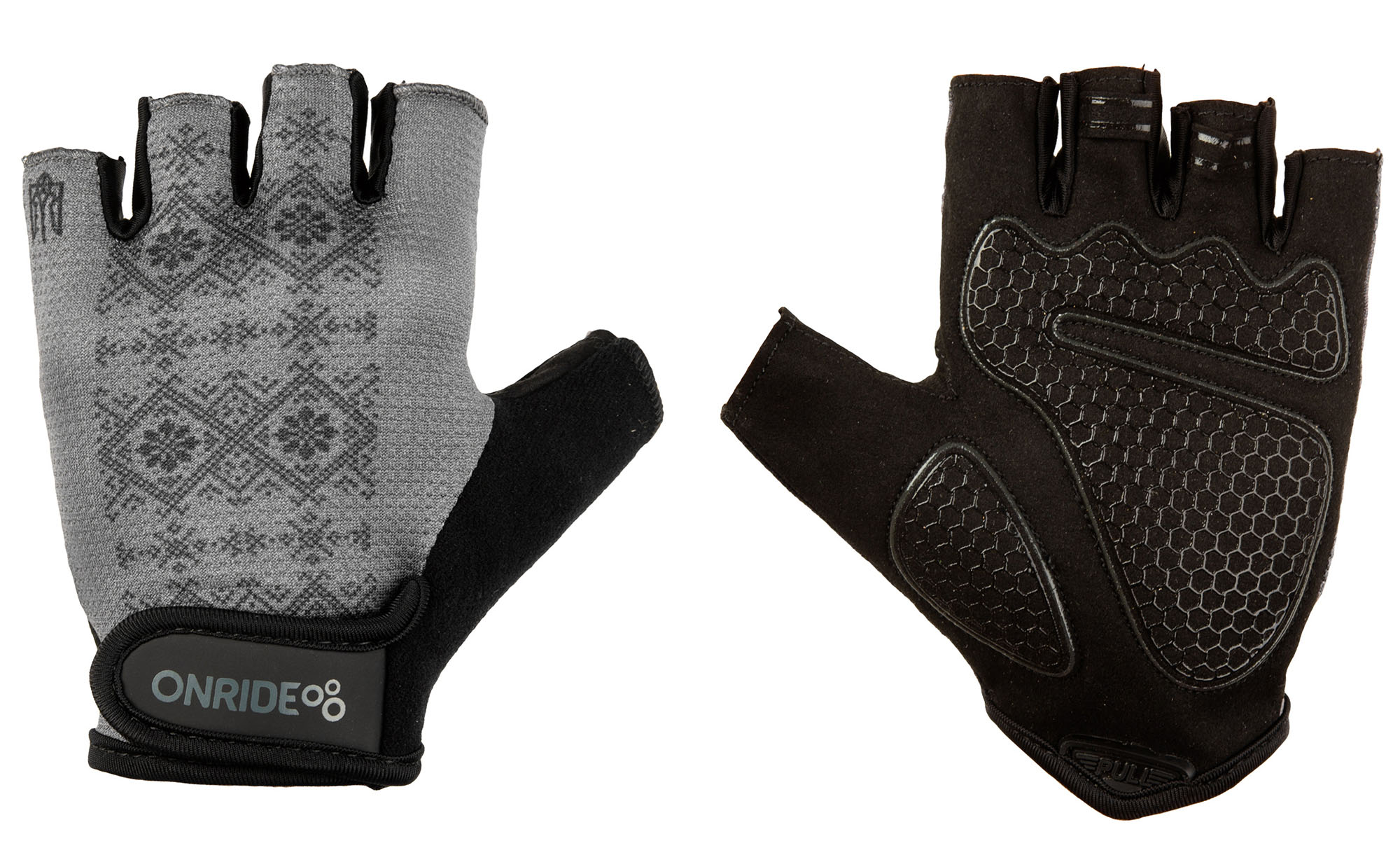 Перчатки ONRIDE Hold 20 Ornament цвет серый, размер XS 